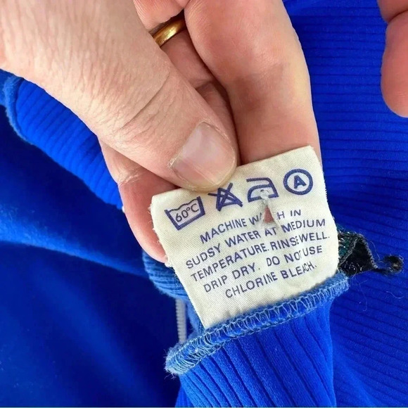 Vintage kangaroo pouch Janus of Norway quarter zip ski sweater - Picture 5 of 8